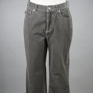 Ralph Lauren Jeans Gray corduroy Size 8
